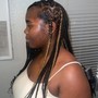 Feed in braids