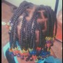 Small knotless braids