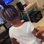 Kid's braids natural