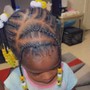 Kid's braids natural