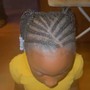 Kid's braids natural