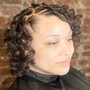 Loc straw cleaner curls