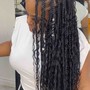 Medium Knotless Braids