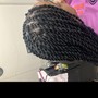 Senegalese Twist with braiding hair