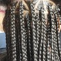 Box Braids Medium Bob