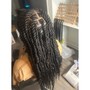 Medium Box Braids