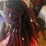 M Goddess knotless Braids