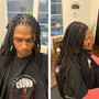 Loc Style (short, above shoulder)