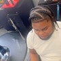 Men braids with wash