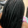 Large Box Braids/Midback