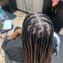 6-8 feed in braids