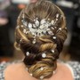 Bridal hair Styling