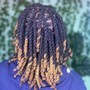 Short loc re twist & style