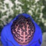 Short loc re twist & style