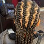 Starter locs full head