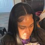 Full Sew In with leave out