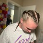 5-8 Feed in braids