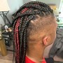 Jumbo Knotless Box Braids