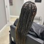 Med Knotless Braids