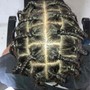 Men single braids