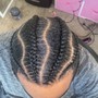 Six Feed-In Braids