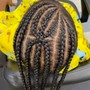 Natural Braids, w/o extension