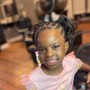 Kid's Single Braids (natural hair)