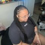 Cornrows for wig install