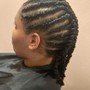 FeedIn Braids w/ partial sewin