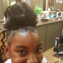 Updo NATURAL HAIR ONLY