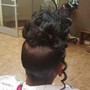 Updo NATURAL HAIR ONLY