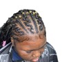 Cornrows Ponytail (natural hair) ONLY