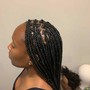 Wig braid down (no wash)