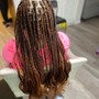 French Curl Box Braids