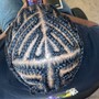 Six Feed-In Braids