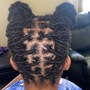 Kid's Braided Ponytail Small