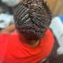 Silk Wrap Natural hair short