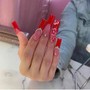 Free Style acrylic nail set (long)