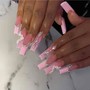 Free Style acrylic nail set (long)