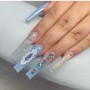 Free Style acrylic nail set (long)