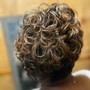 Silk Wrap Natural hair short