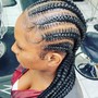 8 stitch braid straight back