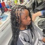 Kid's Braids knottless or boxbraids ages 6-9