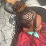 Medium knotless bohemian twist