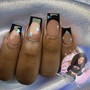 NAIL ART on 2 fingers