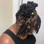 small knotless braids (boho)