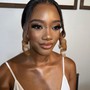 Prom Makeup Glam style with mink lashes