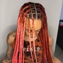 Medium Knotless Box Braids