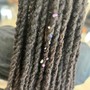 Micro Locs Retie + simple style