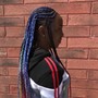 Kriss Kross Knotless Braids